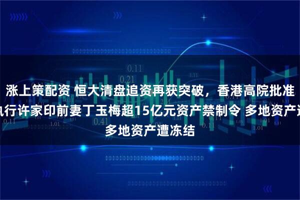 涨上策配资 恒大清盘追资再获突破，香港高院批准四地执行许家印前妻丁玉梅超15亿元资产禁制令 多地资产遭冻结