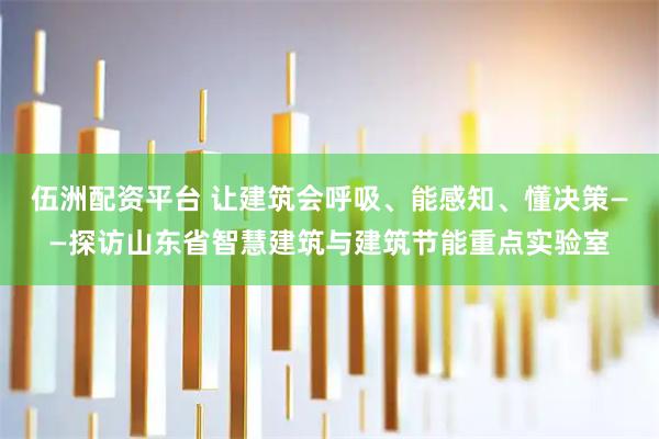 伍洲配资平台 让建筑会呼吸、能感知、懂决策——探访山东省智慧建筑与建筑节能重点实验室
